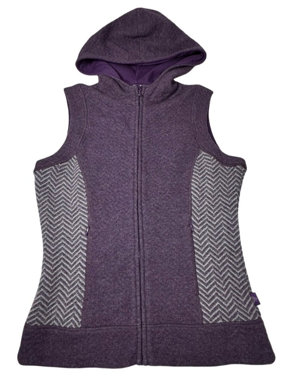 Prana Maura Wool Vest Full Zip Hooded S Outdoor Gorpcore Athleisure